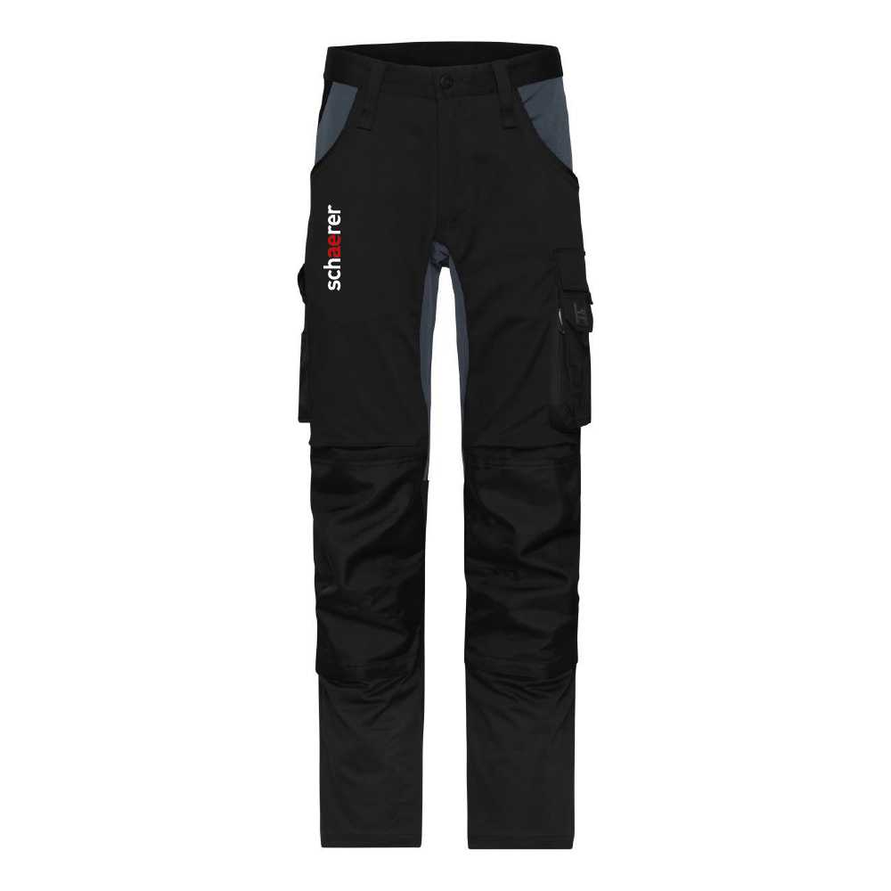 Workwear Stretch Hose black/carbon